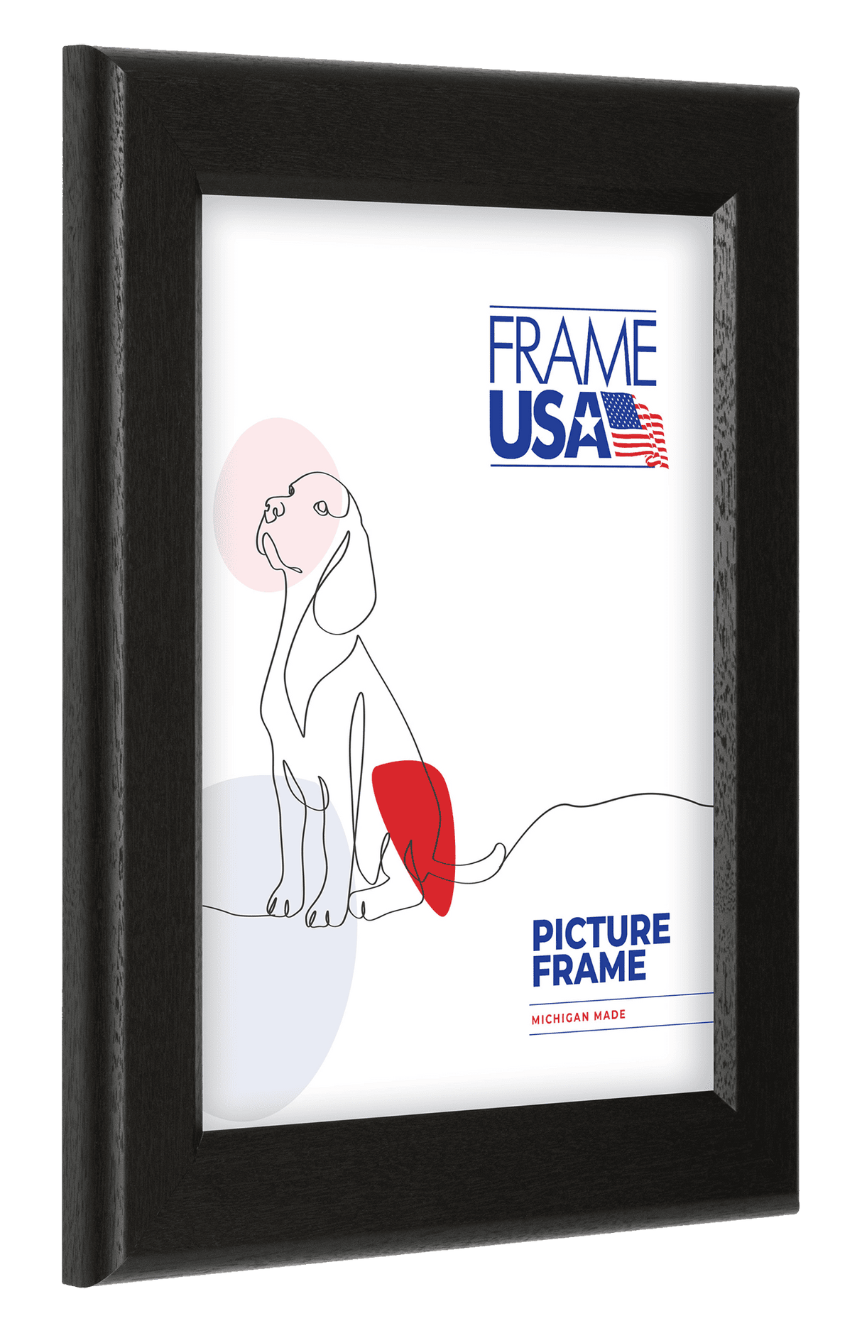 Coffee Bean Narrow Picture Frame