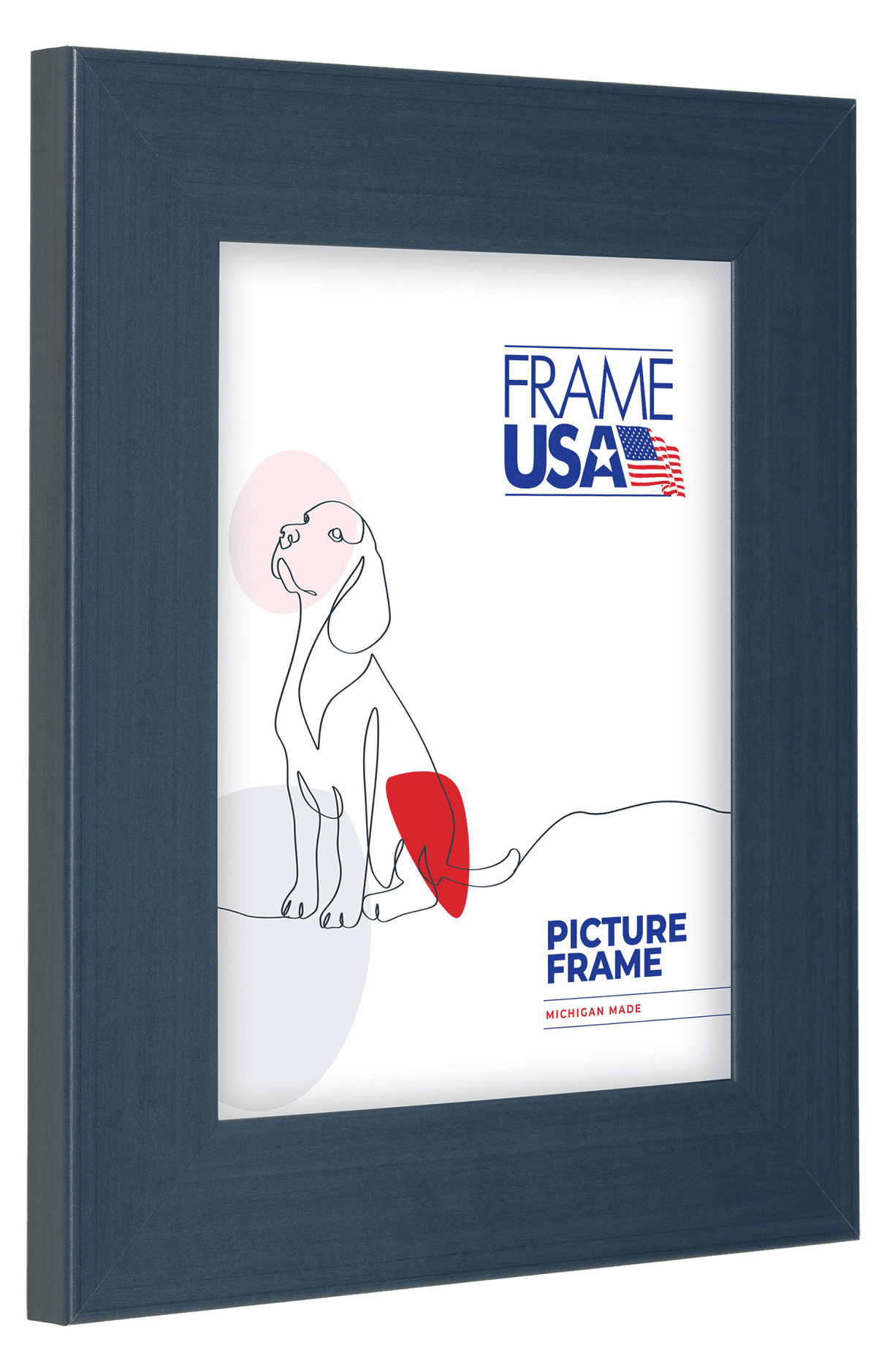 Colori Large Blue Picture Frame