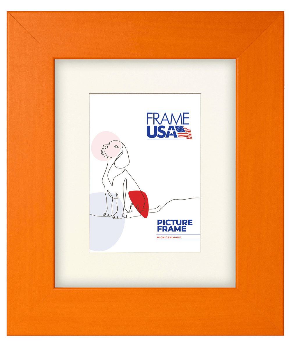 Colori Large Orange Picture Frame