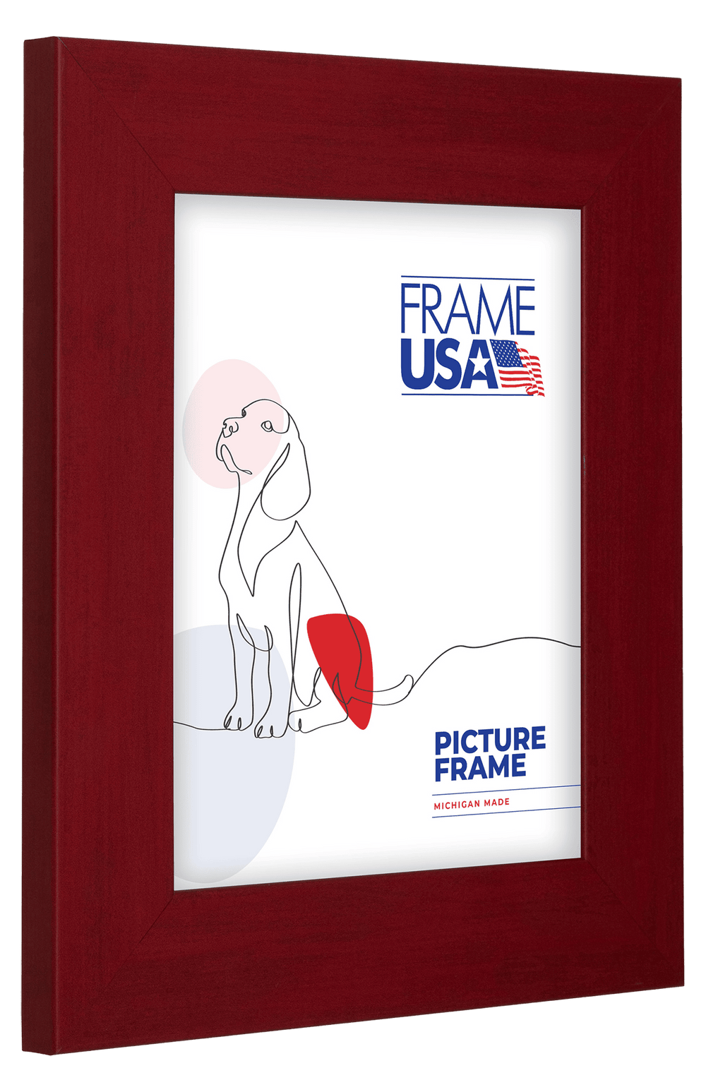 Colori Large Red Picture Frame