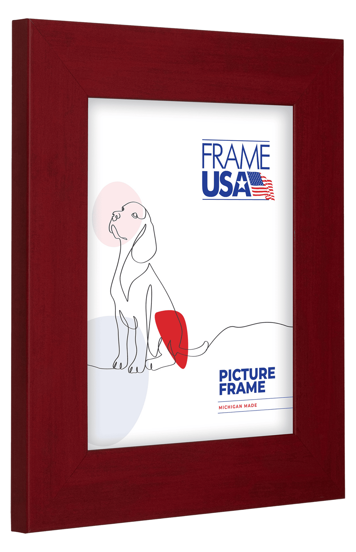 Colori Large Red Picture Frame