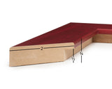 Colori Large Red Picture Frame