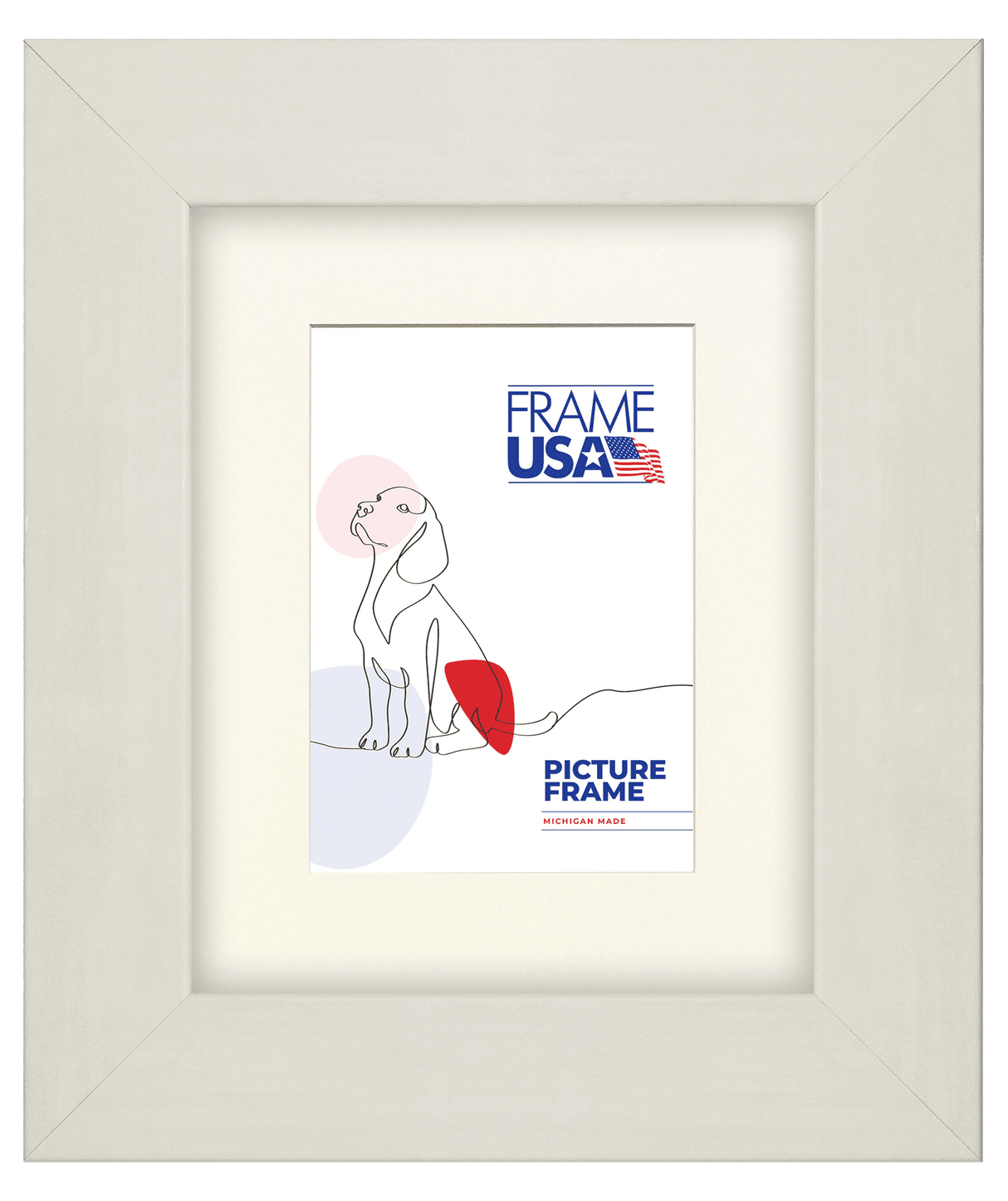 Colori Large White Picture Frame