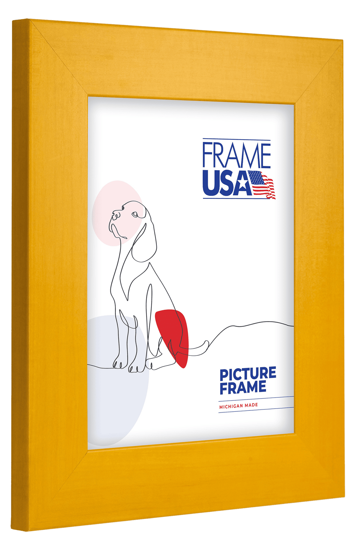Colori Large Yellow Picture Frame