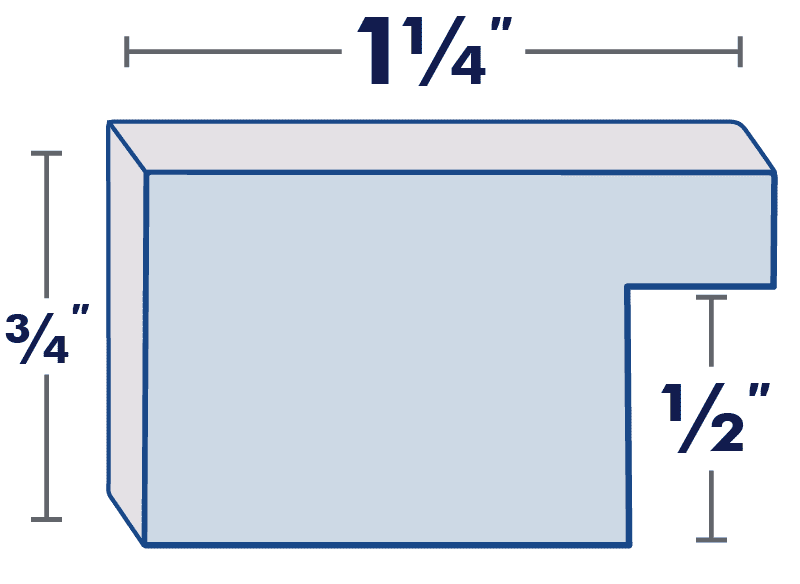 Colori Medium Blue Picture Frame