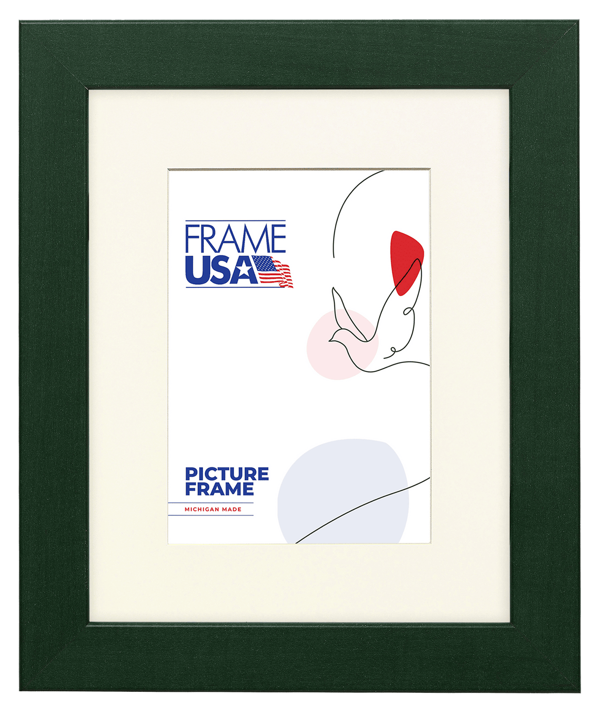 Colori Medium Green Picture Frame