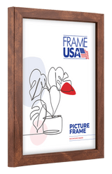 Corporate Thin Canadian Walnut Picture Frame