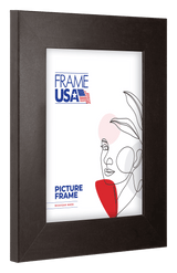 Corporate Wide Brazilian Walnut Picture Frame
