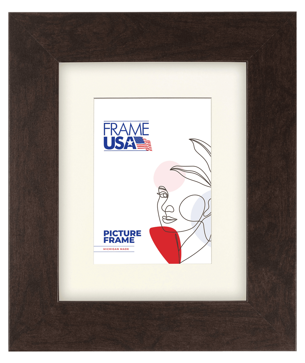 Corporate Wide Brazilian Walnut Picture Frame