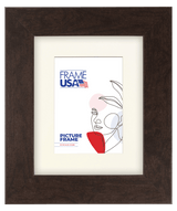 Corporate Wide Brazilian Walnut Picture Frame