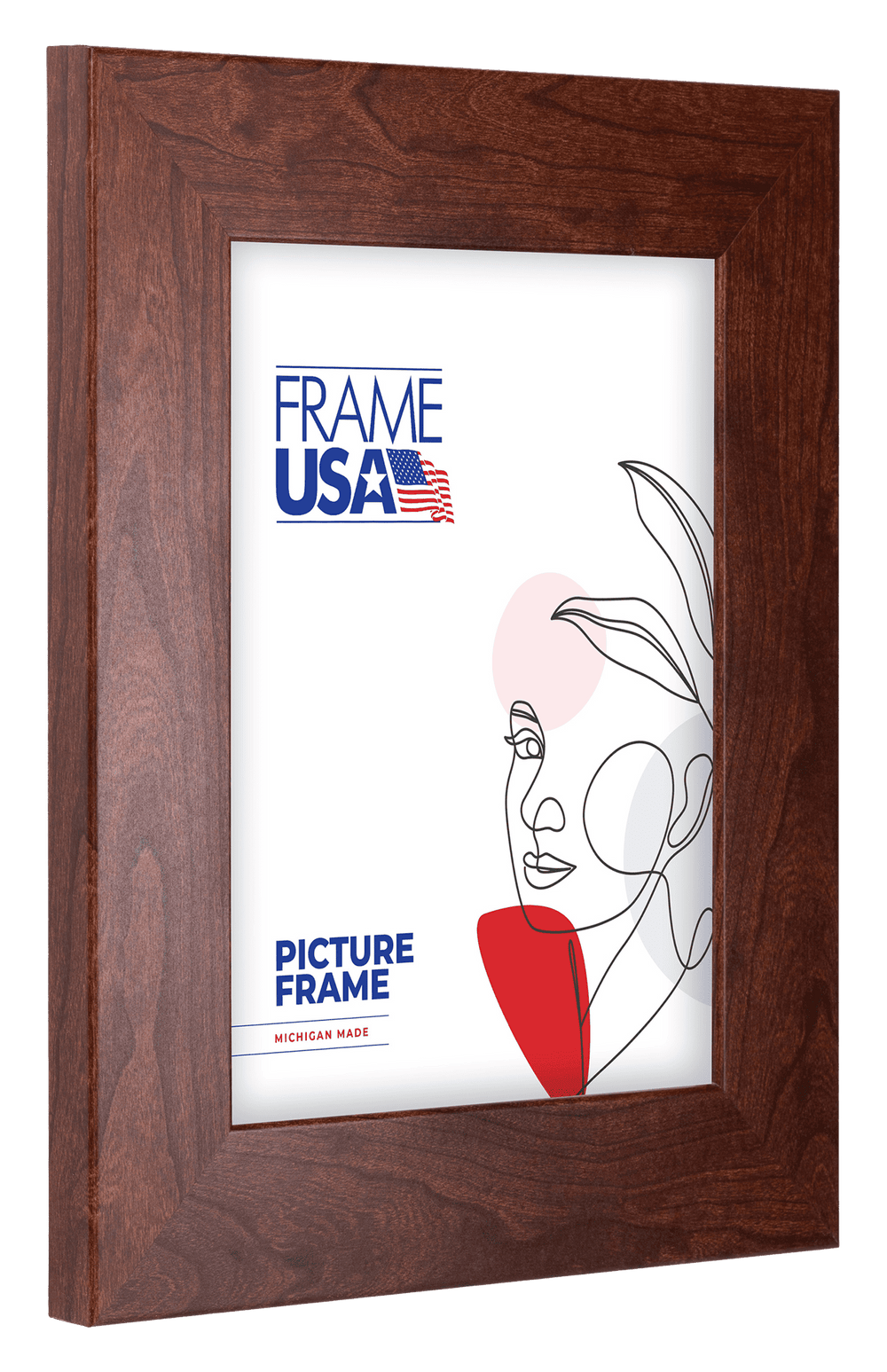 Corporate Wide Canadian Walnut Picture Frame