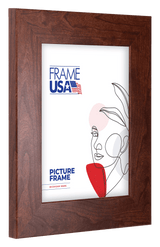 Corporate Wide Canadian Walnut Picture Frame