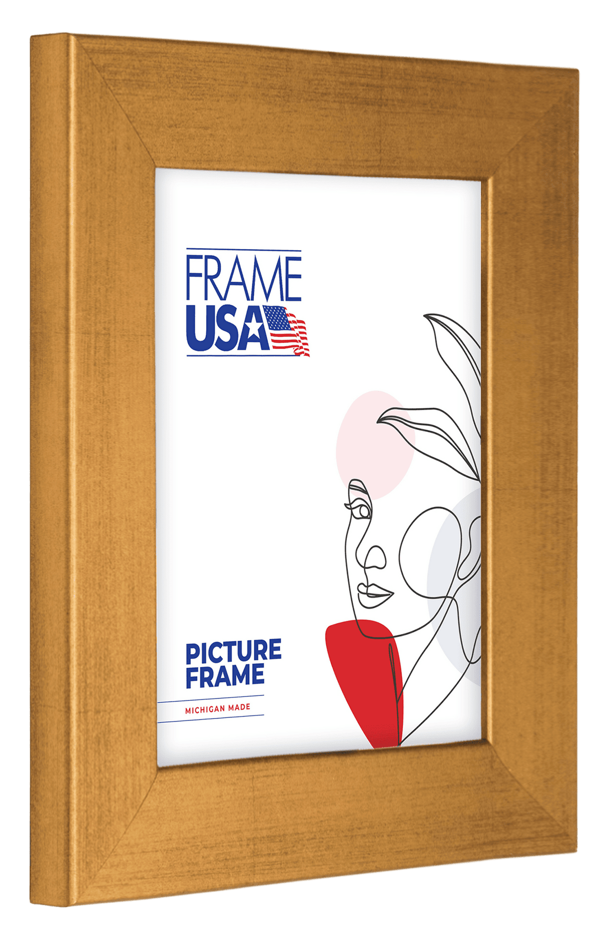 Corporate Wide Gold Picture Frame
