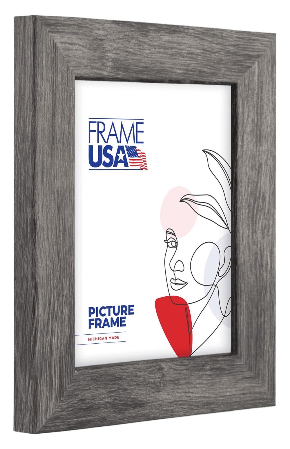 Corporate Wide Grey Barnwood Picture Frame