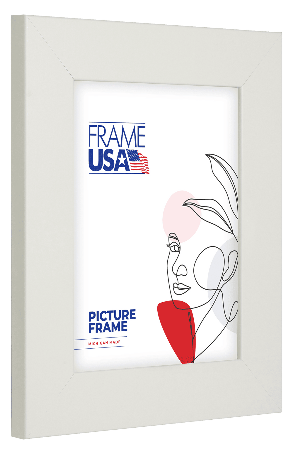 Corporate Wide White Picture Frame