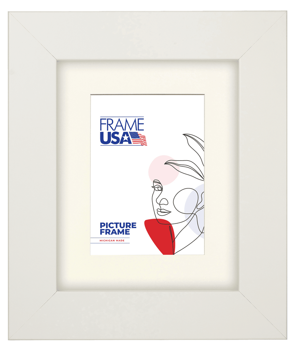 Corporate Wide White Picture Frame