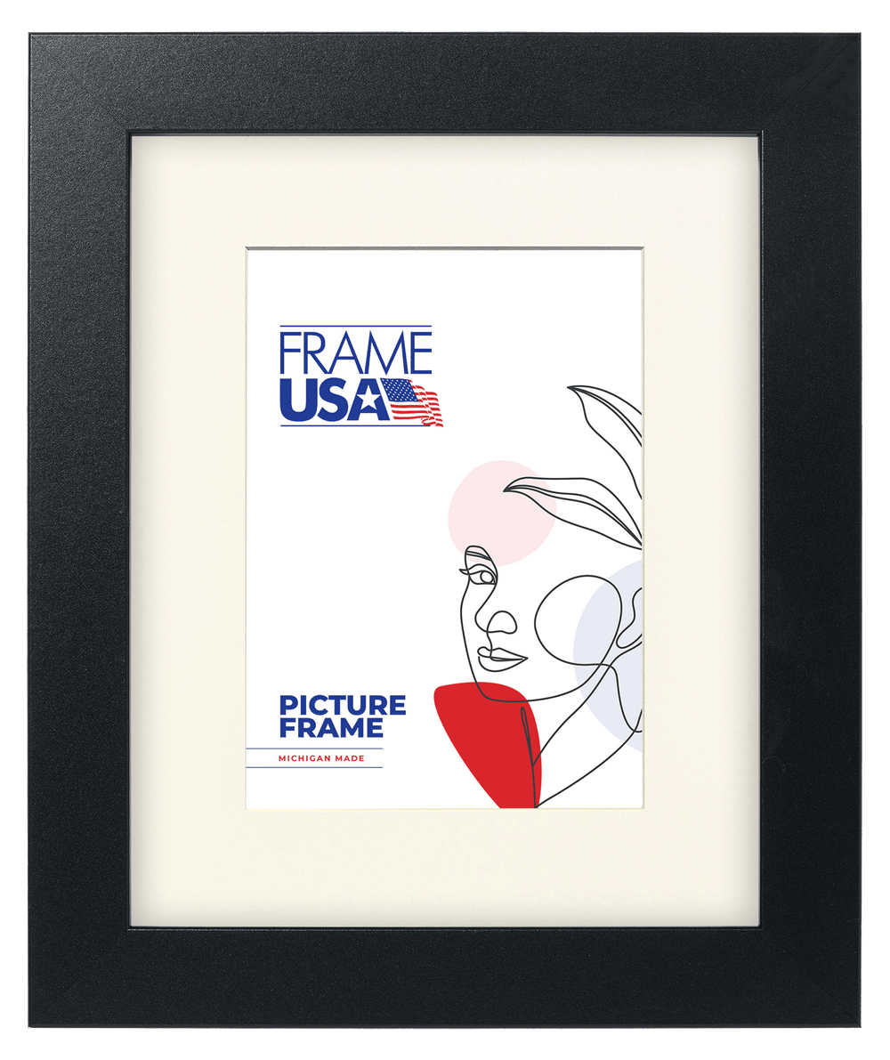 Corporate Black Satin Picture Frame