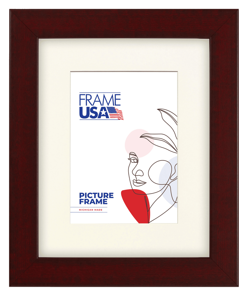 Corporate Red Mahogany Picture Frame