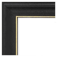 Deluxe Black With Gold Certificate Frames