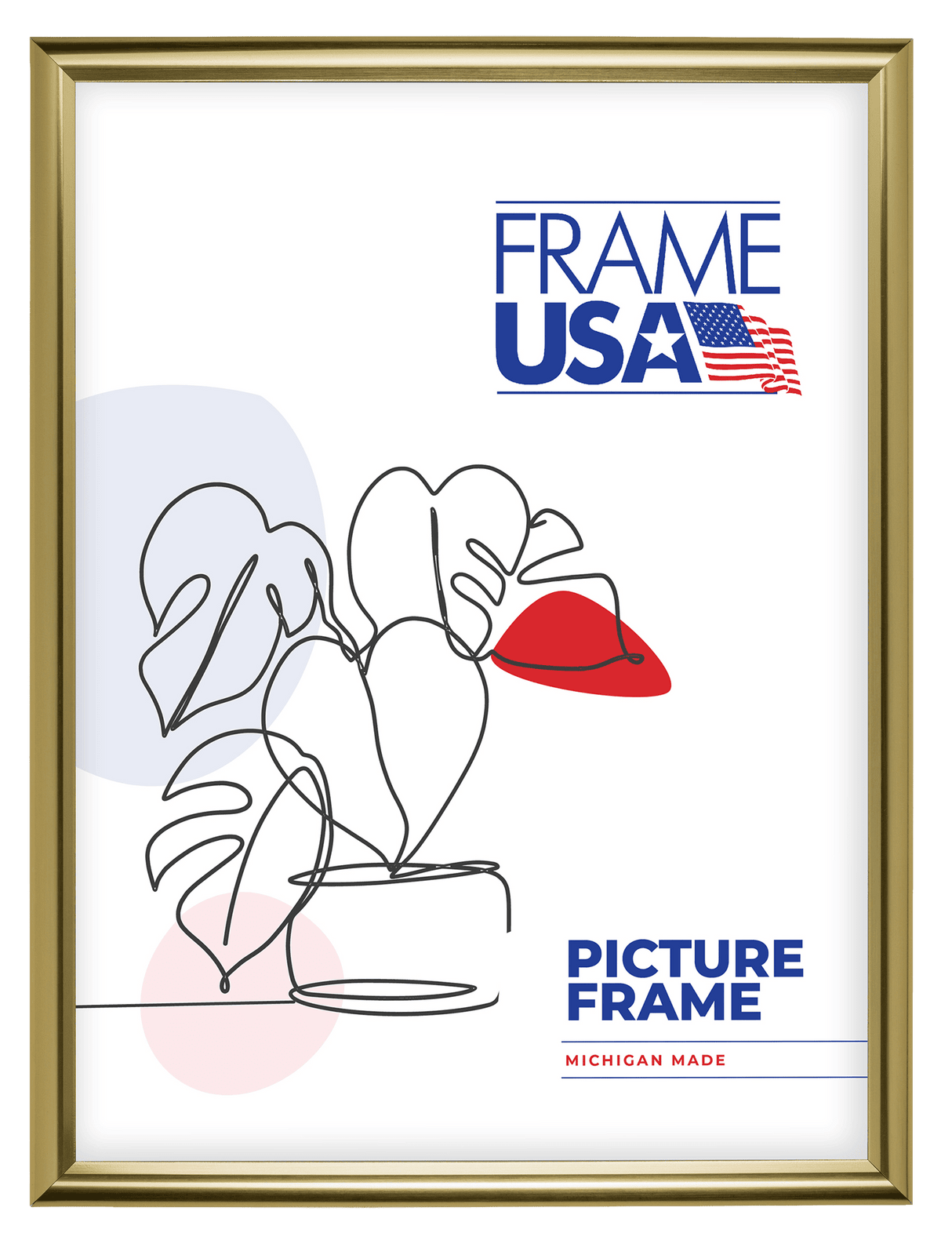 Deluxe Gold Poster Frame