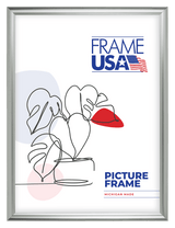 Deluxe Silver Poster Frame