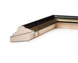 Designer Black With Gold Picture Frame