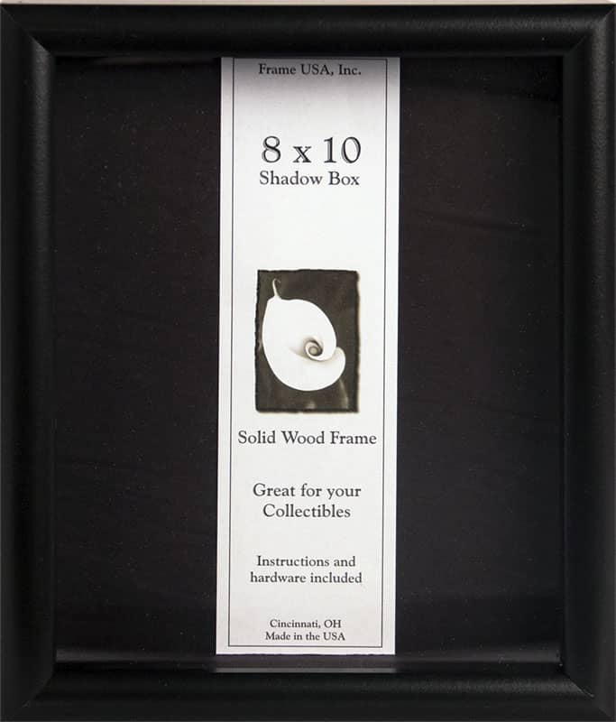 Elite Black Shadowbox Frame
