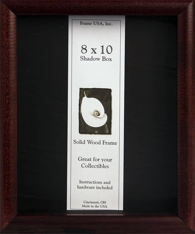 Elite Cherry Shadowbox Frame
