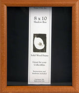 Elite Honey Shadowbox Frame