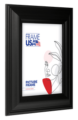 Executive Black Satin Picture Frame