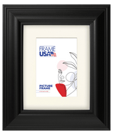 Executive Black Satin Picture Frame