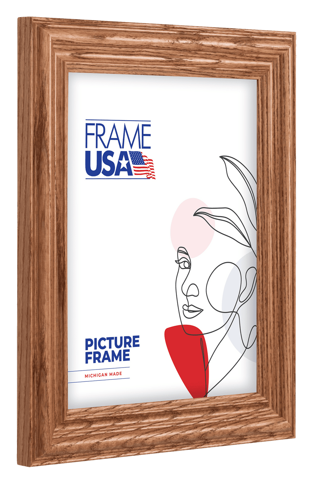 Large Format Frame Large Picture Frames for Walls - Brown | Frames for Large Prints ...