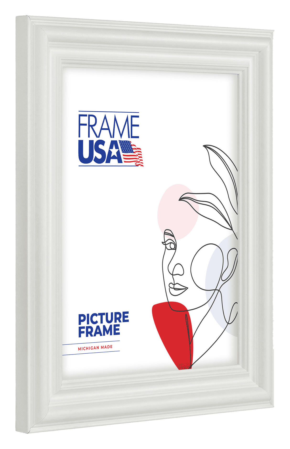 Grande White Picture Frame