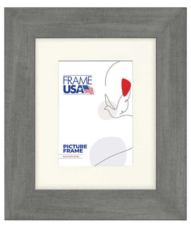 Gray Picture Frame Grey Wood Picture Frames - Wide - Grey | Frame USA