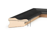 Gun Metal Divet Picture Frame