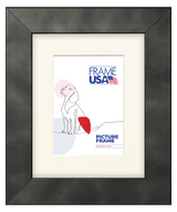 Gun Metal Wide Picture Frame
