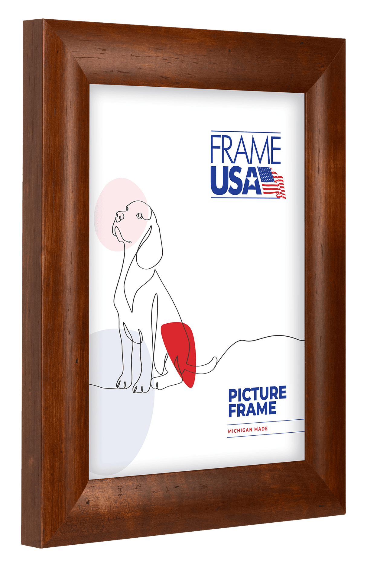 Honey Rounded Picture Frame