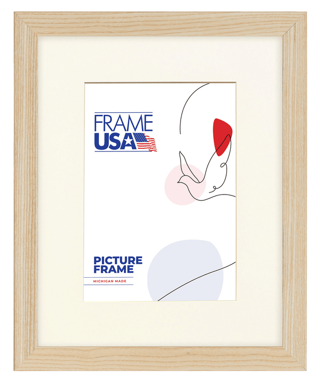 Deep Set Photo Frame Deep Set Wooden Picture Frames - Natural | Deep Wall Frames – Frame USA