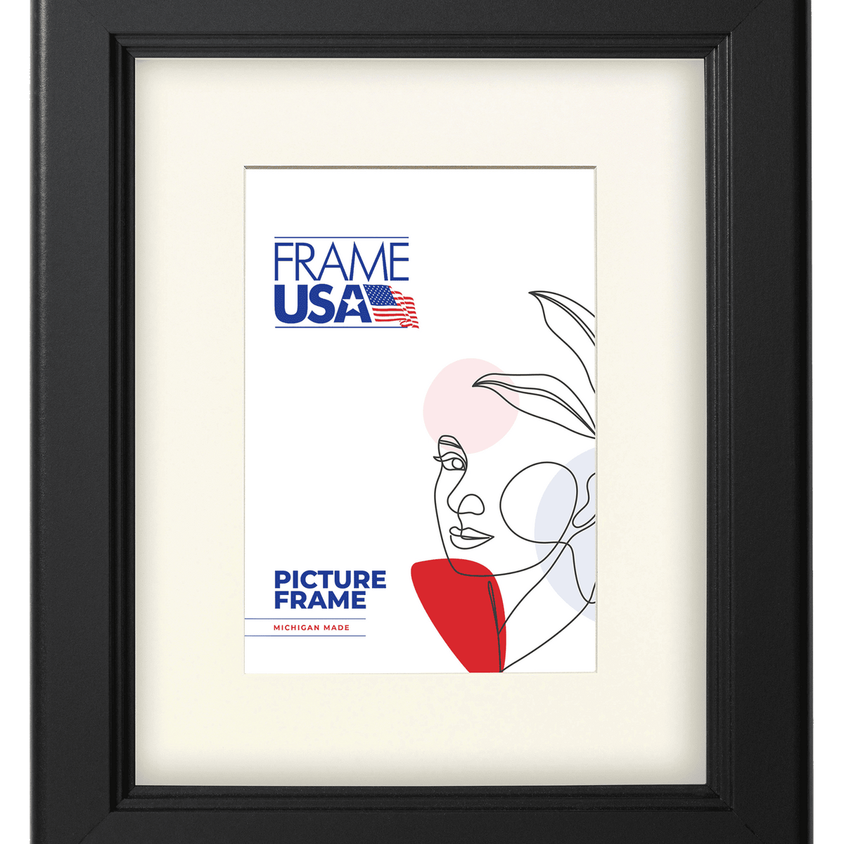 Modern Art Frames for Living Room, Office, & More - Black | Frame USA