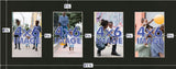 Smooth Black Mat With 4 Openings For 4X6 Images