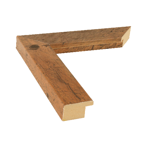 Rustic Narrow Light Brown Picture Frame
