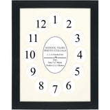 School Years Black/Pure White Picture Frame