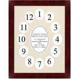 School Years Mahogany/Pure Grey Picture Frame