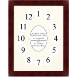 School Years Mahogany/Pure White Picture Frame