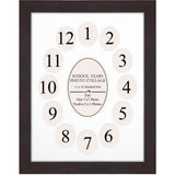 School Years Walnut/Smooth White Picture Frame