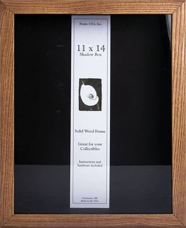 Show Case Photo Frame Showcase Shadow Box Display Frame - Honey | Frame USA