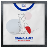 Frame-A-Tee Black T-Shirt Frame