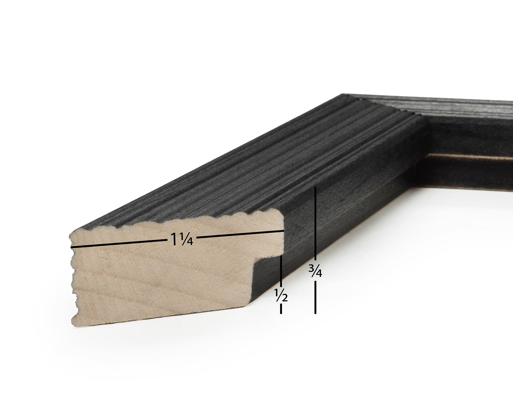 Timber Barnwood Picture Frames - Black | Timber Frames for Sale
