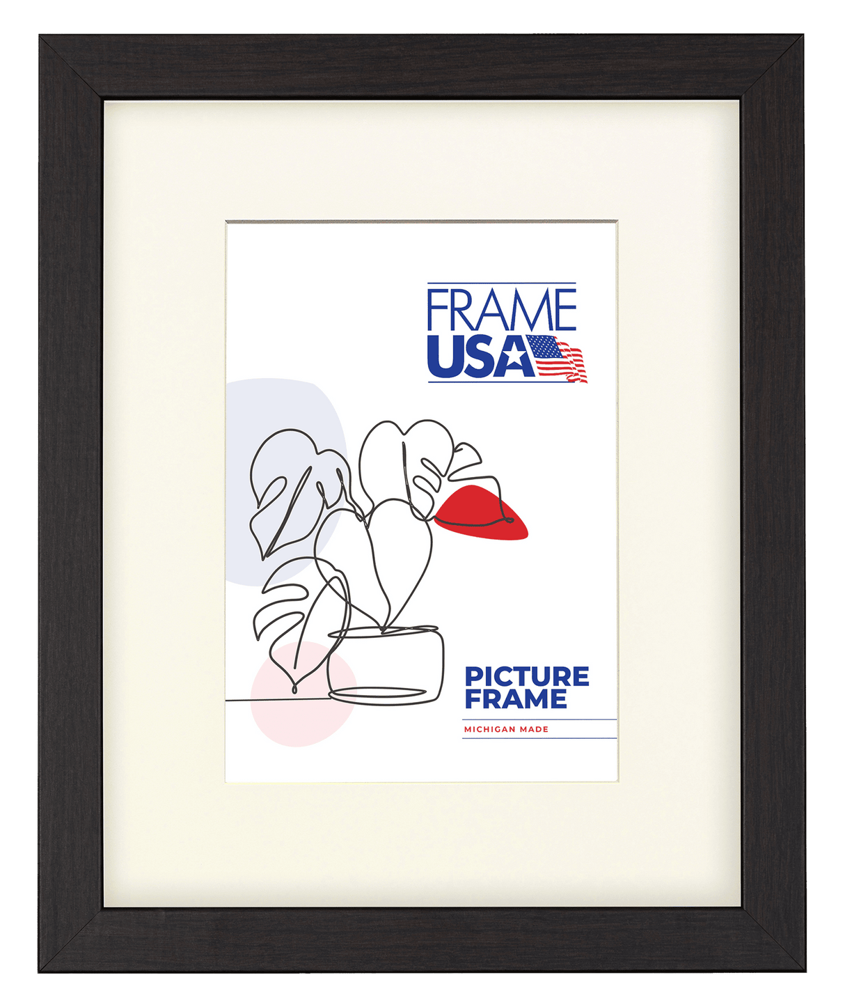 True Depth Brazilian Walnut Picture Frame