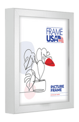 True Depth White Picture Frame